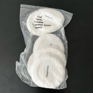CHANEL powder puffs